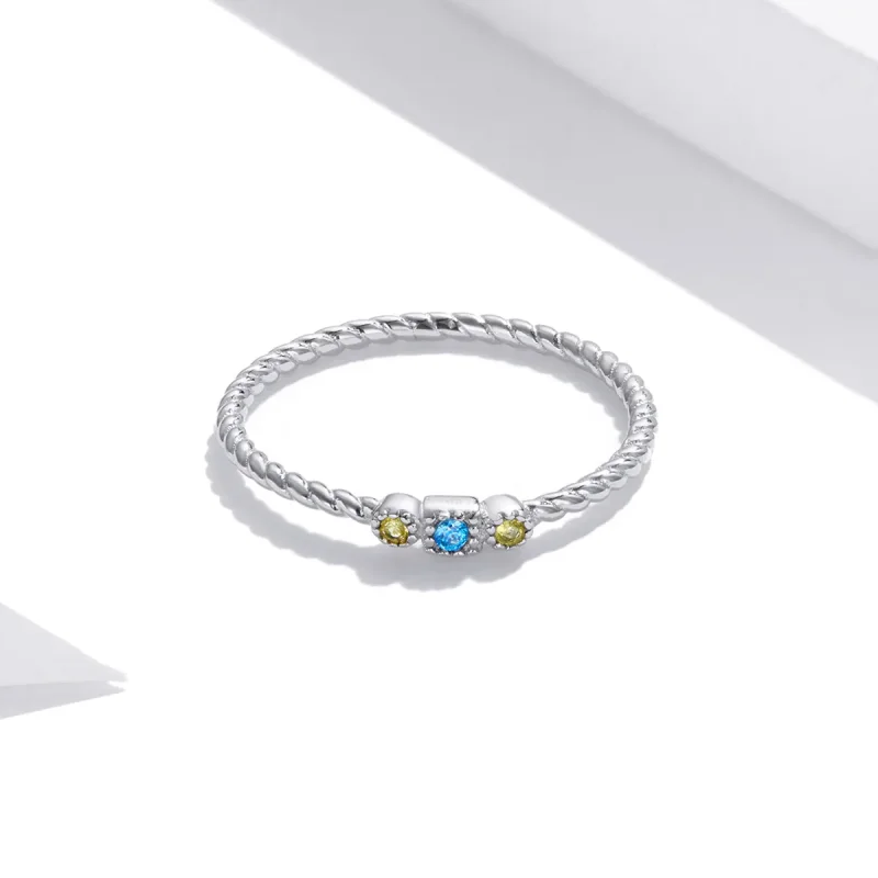 (immagine per) Anello tipo Pandora Amore per l'arcobaleno - SCR721 - Visualizza 4