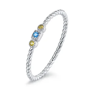 (immagine per) Anello tipo Pandora Amore per l'arcobaleno - SCR721