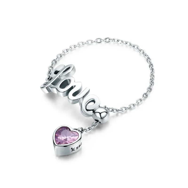 (immagine per) Anello tipo Pandora Amore - SCR246