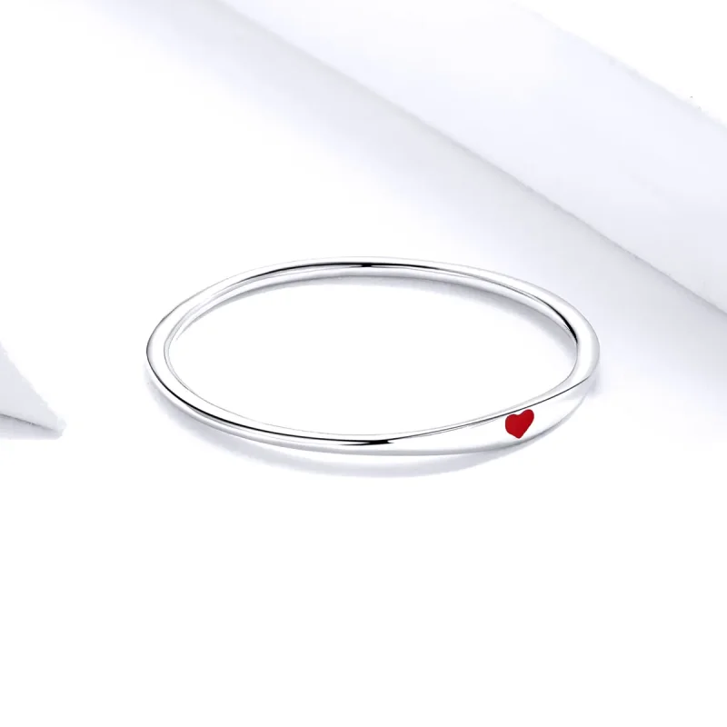 (immagine per) Anello tipo Pandora Amore semplice - SCR620 - Visualizza 2