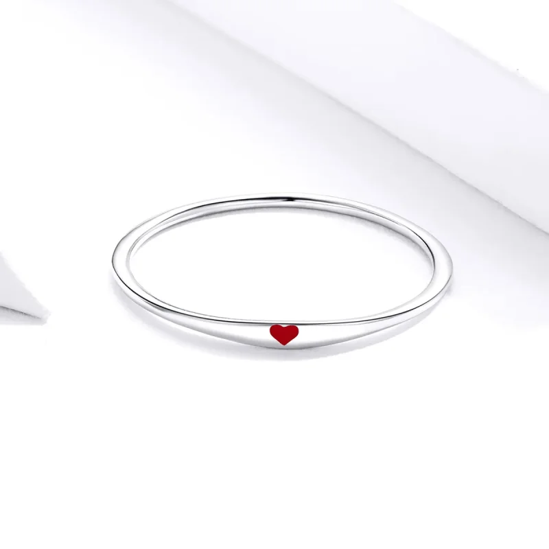 (immagine per) Anello tipo Pandora Amore semplice - SCR620 - Visualizza 3