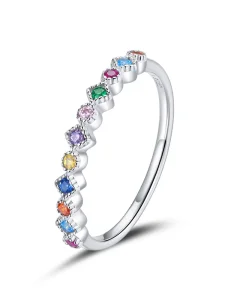 (immagine per) Anello tipo Pandora Arcobaleno - SCR697