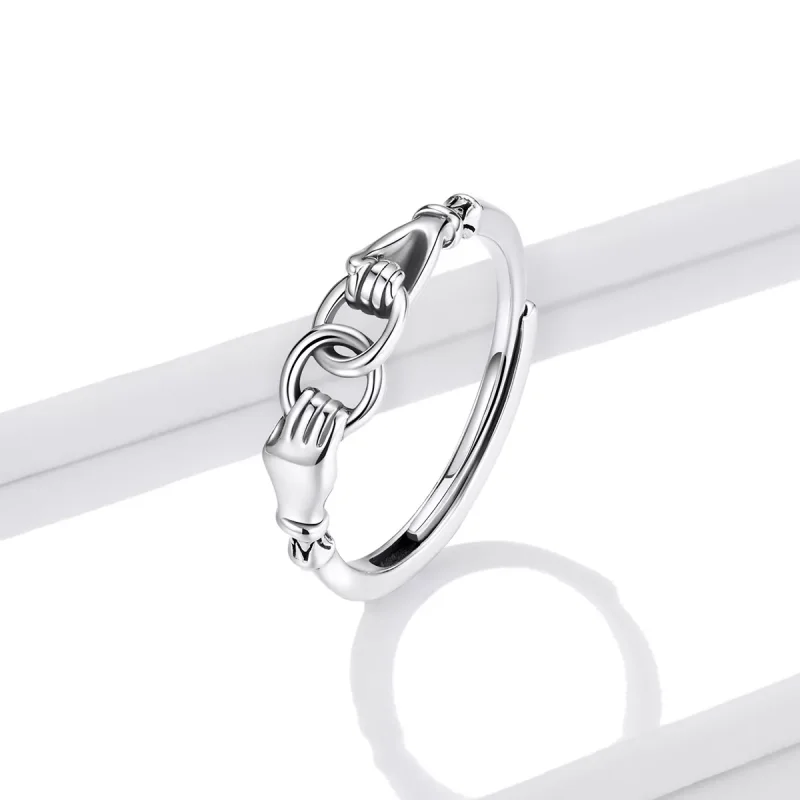 (immagine per) Anello tipo Pandora Catena delle mani - BSR183 - Visualizza 2