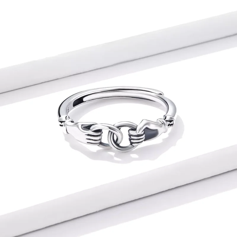 (immagine per) Anello tipo Pandora Catena delle mani - BSR183 - Visualizza 3
