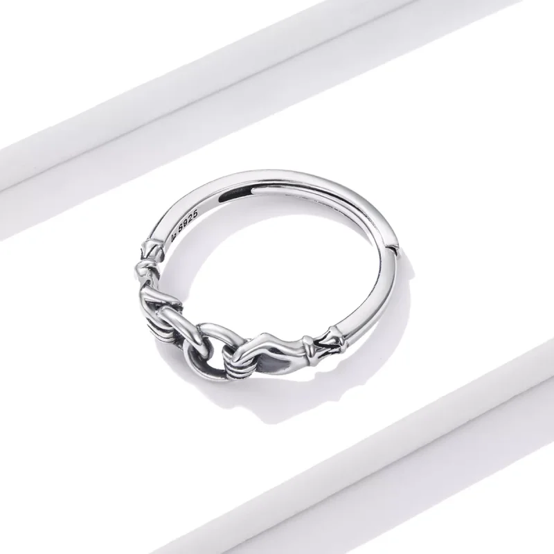 (immagine per) Anello tipo Pandora Catena delle mani - BSR183 - Visualizza 4