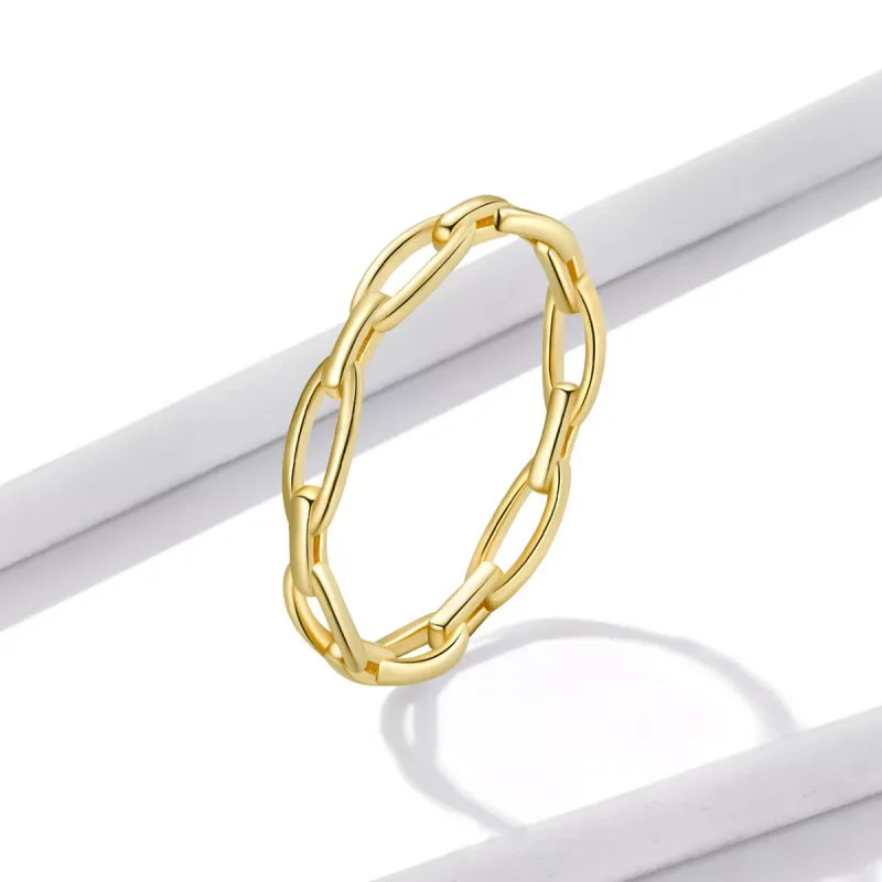 (immagine per) Anello tipo Pandora Catena francese - BSR211 - Visualizza 2