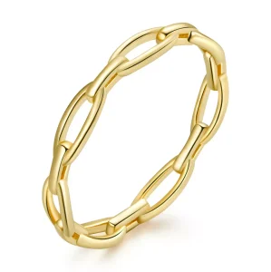 (immagine per) Anello tipo Pandora Catena francese - BSR211