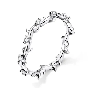 (immagine per) Anello tipo Pandora Corona di fiori - SCR625