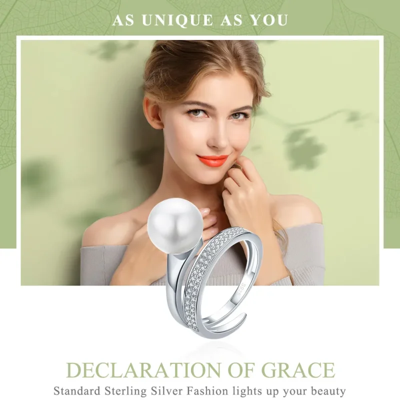 (immagine per) Anello tipo Pandora Dichiarazione di grazia - SCR231 - Visualizza 2