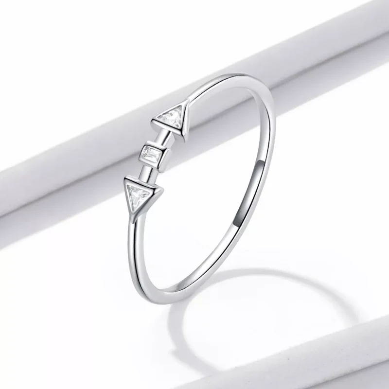 (immagine per) Anello tipo Pandora Minimalista - Frecce - BSR207-A - Visualizza 2