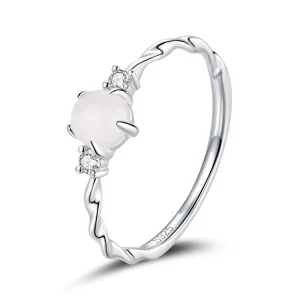 Anello tipo Pandora Pera - SCR689 (immagine per) Anello tipo Pandora Pera - SCR689
