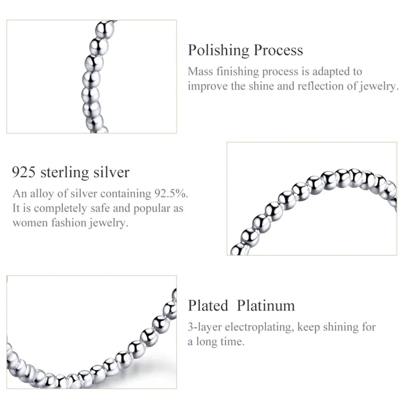 (immagine per) Anello tipo Pandora Perline - SCR574 - Visualizza 3