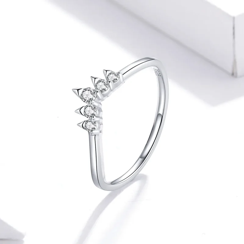 (immagine per) Anello tipo Pandora Principessa Corona - SCR686 - Visualizza 2