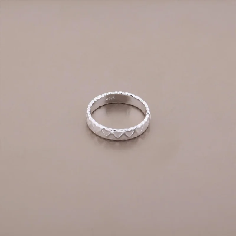 (immagine per) Anello Cuori Brillanti Argento - 190975EN23 - Anelli | PANDORA - Visualizza 3
