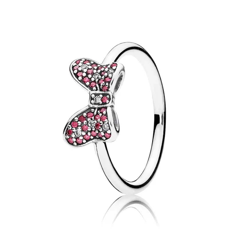 (immagine per) Anello in argento con Disney, Papillon scintillante di Minnie | PANDORA
