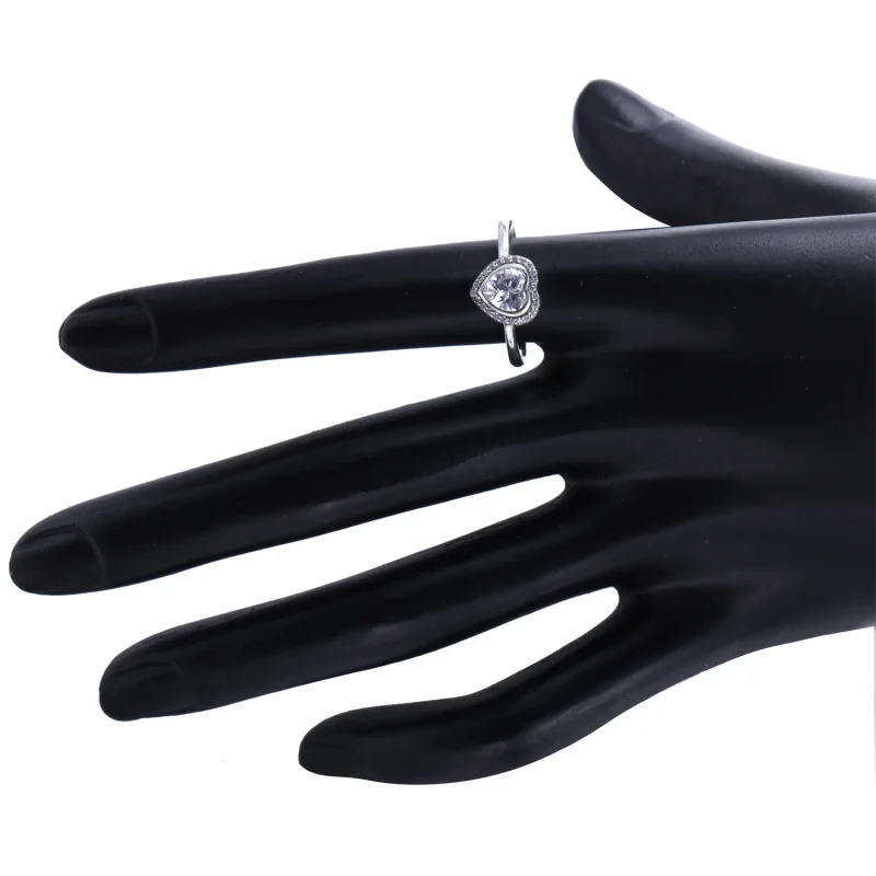 (immagine per) Anello Amore Fedine Brillante - 190929CZ - Anelli | PANDORA - Visualizza 3