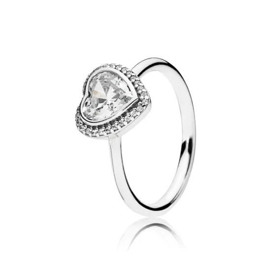 (immagine per) Anello Amore Fedine Brillante - 190929CZ - Anelli | PANDORA