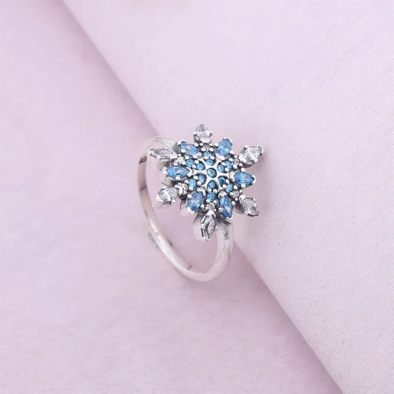 (immagine per) Anello Fiocco Di Neve Luccicante 190969Nblmx Anelli Pandora - Visualizza 2