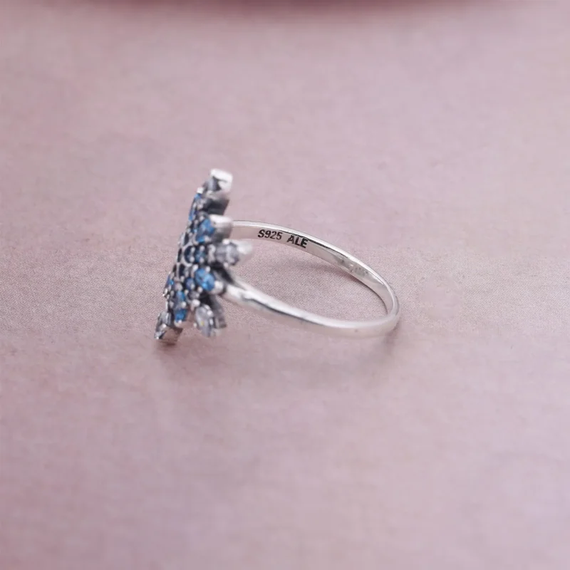 (immagine per) Anello Fiocco Di Neve Luccicante 190969Nblmx Anelli Pandora - Visualizza 3