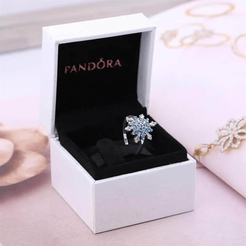 (immagine per) Anello Fiocco Di Neve Luccicante 190969Nblmx Anelli Pandora - Visualizza 4