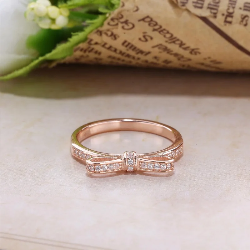 (immagine per) Fiocco Scintillante 180906Cz Anelli Pandora - Visualizza 2