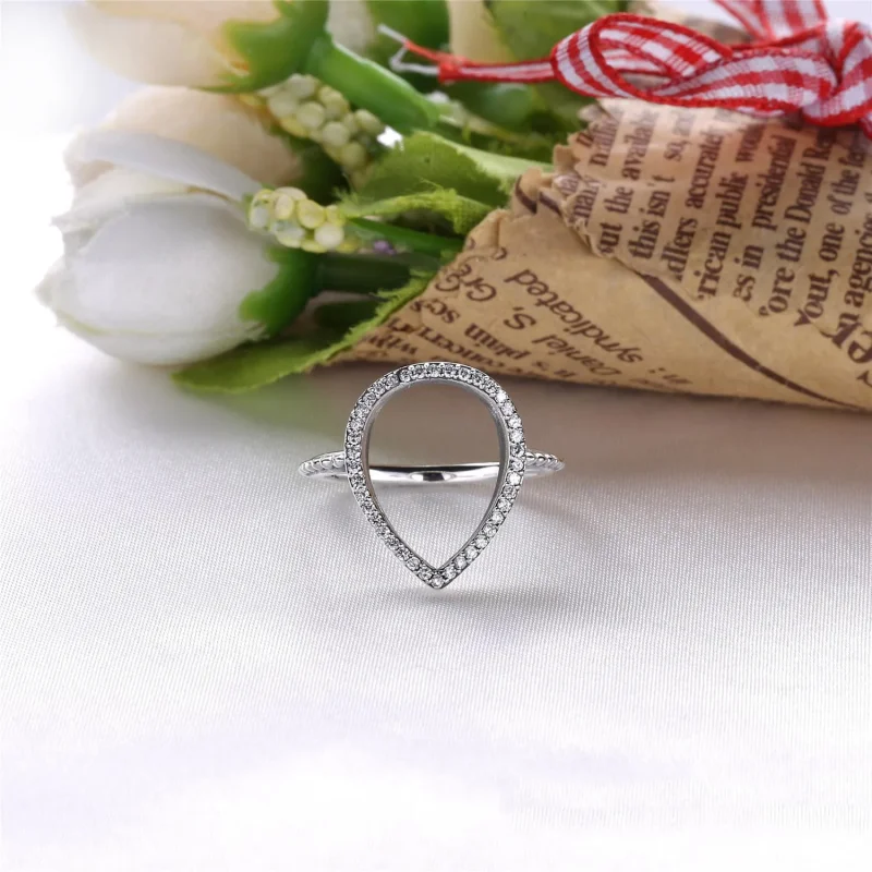 (immagine per) Anello Goccia - 196253CZ - Anelli | PANDORA - Visualizza 2