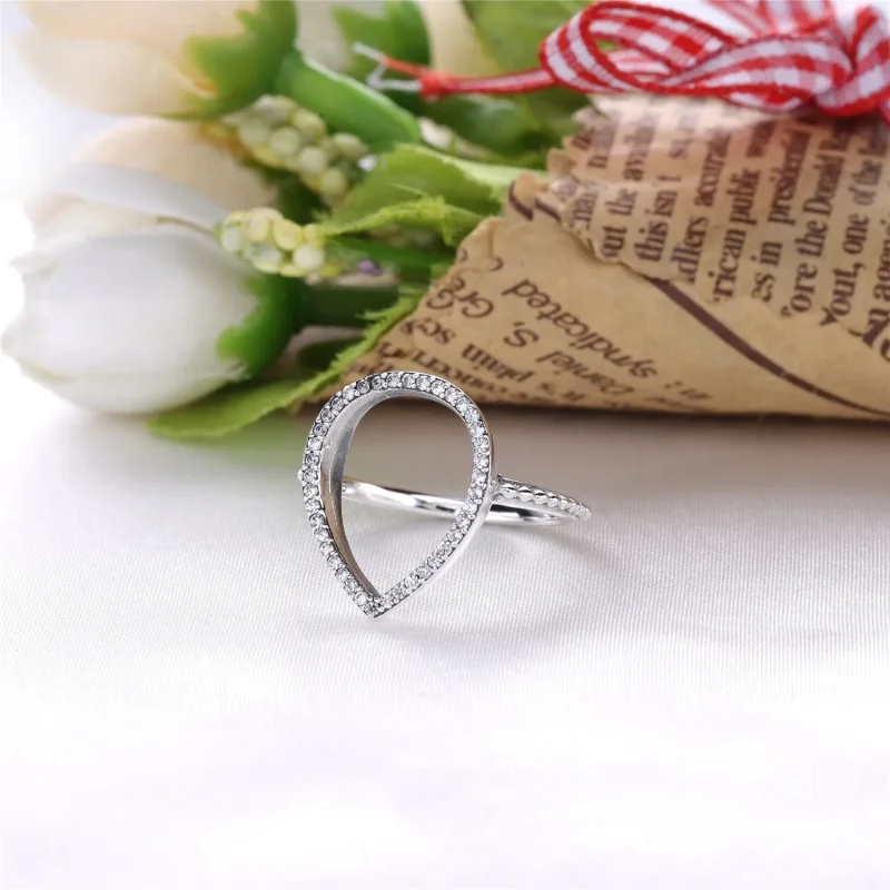 (immagine per) Anello Goccia - 196253CZ - Anelli | PANDORA - Visualizza 3