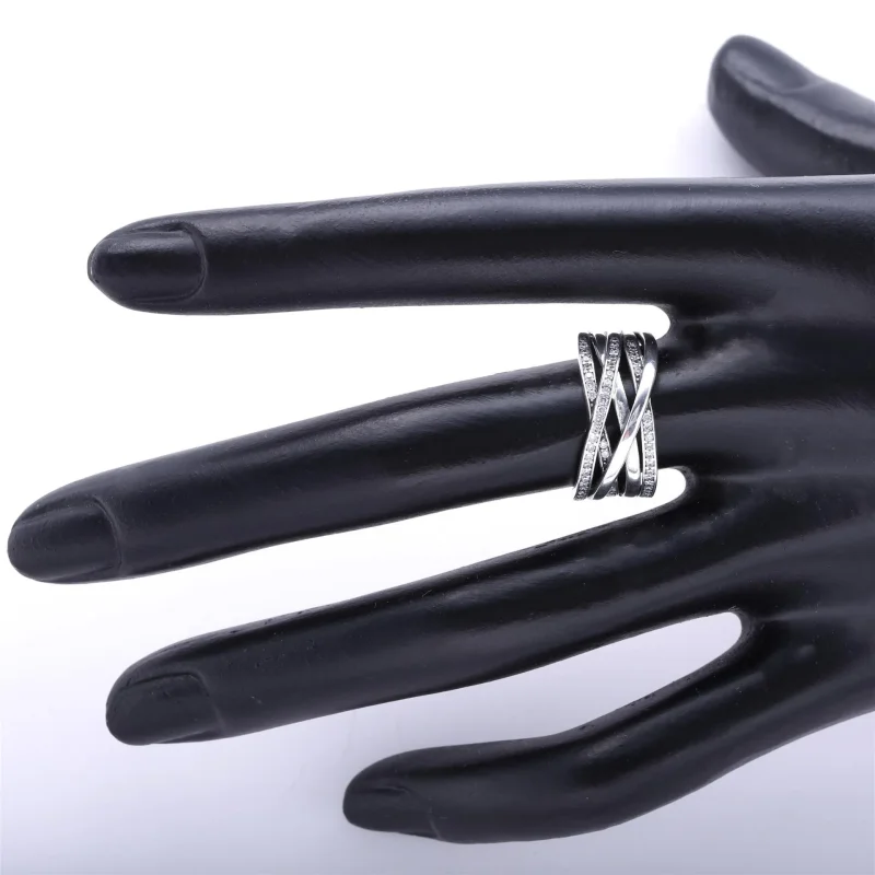 (immagine per) Anello In Argento Con Zirconia Cubica 190919Cz Anelli Pandora - Visualizza 3