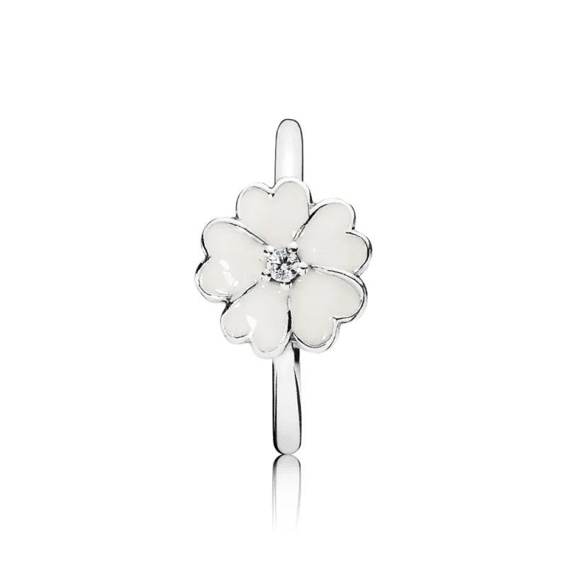 (immagine per) Anello Primula Bianca - 190931EN12 - Anelli | PANDORA - Visualizza 2