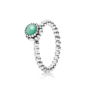 (immagine per) Anello con pietra natale Maggio colori mesi - 190854CH - Anelli | PANDORA
