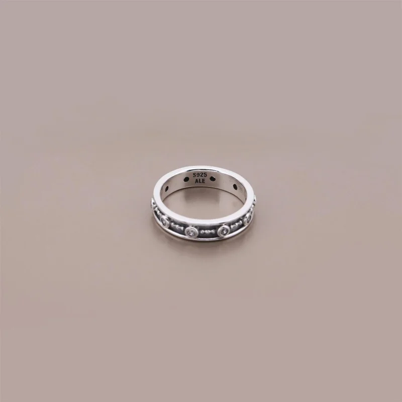 (immagine per) Fedina in argento decorato - 190882CZ - Anelli | PANDORA - Visualizza 3