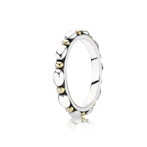 Fedina in argento e oro - 190856 - Anelli | PANDORA (immagine per) Fedina in argento e oro - 190856 - Anelli | PANDORA
