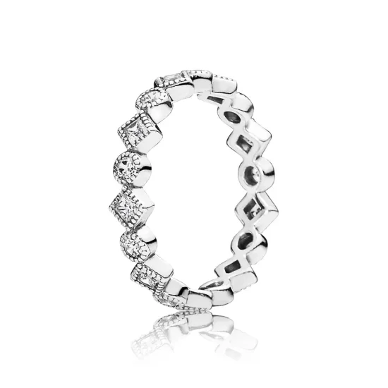 (immagine per) Anello Taglio Princess 190943Cz Anelli Pandora