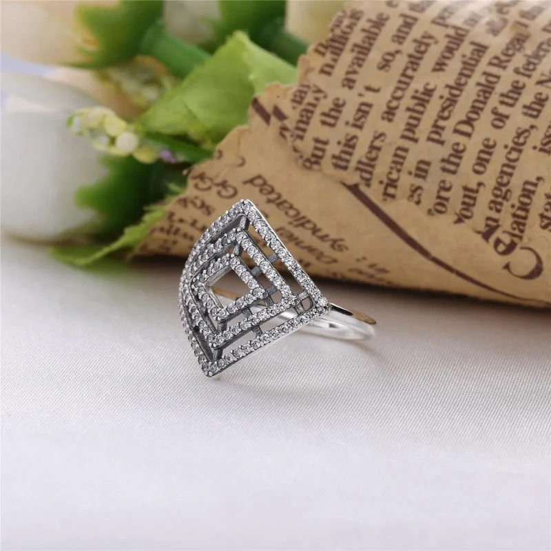 (immagine per) Anello Luminose Geometrie 196210Cz Anelli Pandora - Visualizza 2