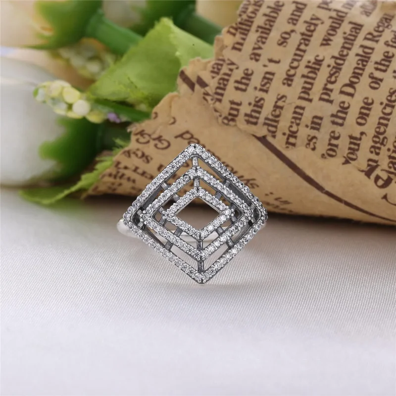 (immagine per) Anello Luminose Geometrie 196210Cz Anelli Pandora - Visualizza 3