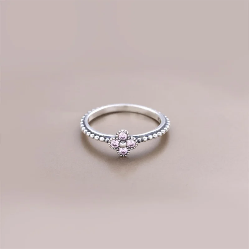 (immagine per) Anello Fiore orientale rosa - 191001PCZ - Anelli | PANDORA - Visualizza 2