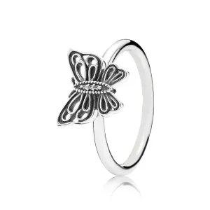 (immagine per) Anello in argento con farfalla - 190901CZ - Anelli | PANDORA