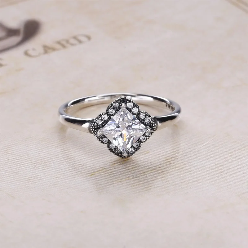(immagine per) Anello Fiore Brillante - 190966CZ - Anelli | PANDORA - Visualizza 2