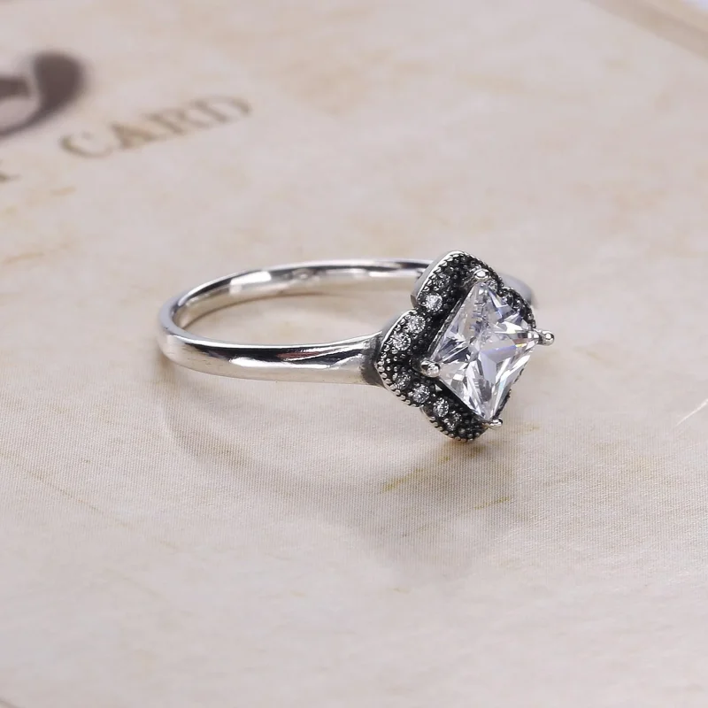 (immagine per) Anello Fiore Brillante - 190966CZ - Anelli | PANDORA - Visualizza 3