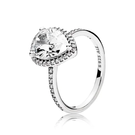 (immagine per) Anello Goccia Radiosa 196251Cz Anelli Pandora