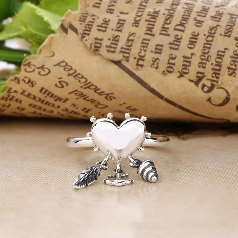 (immagine per) Anello Simboli Magici | PANDORA - Visualizza 3