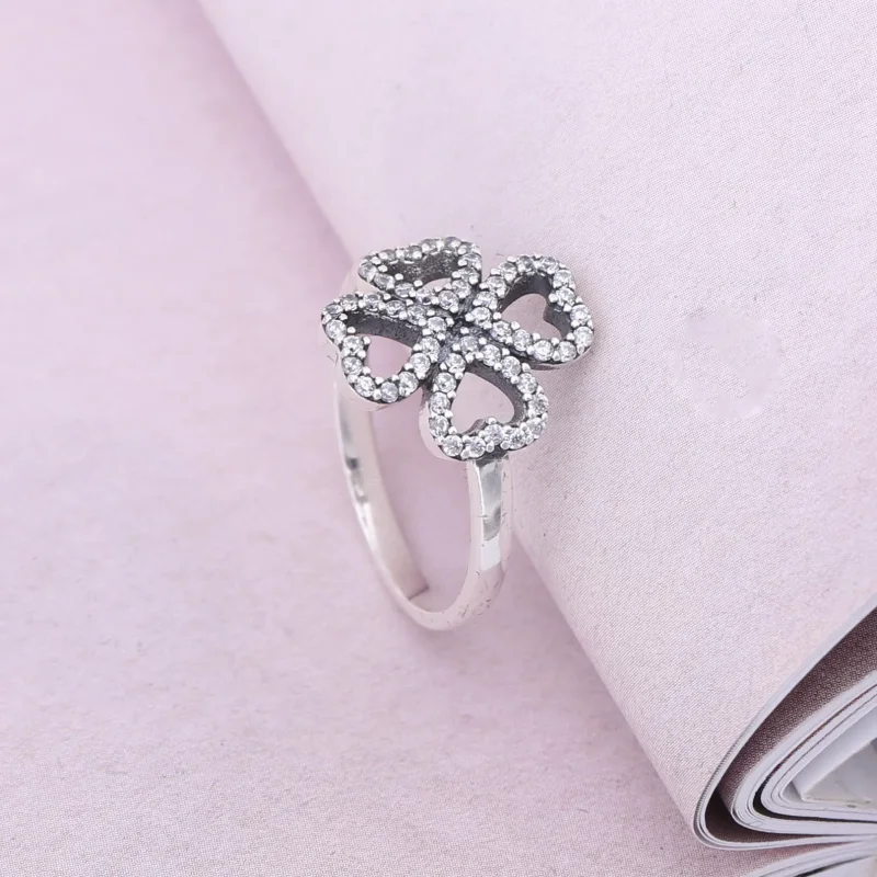 (immagine per) Anello Quadrifoglio - 190978CZ - Anelli | PANDORA - Visualizza 2