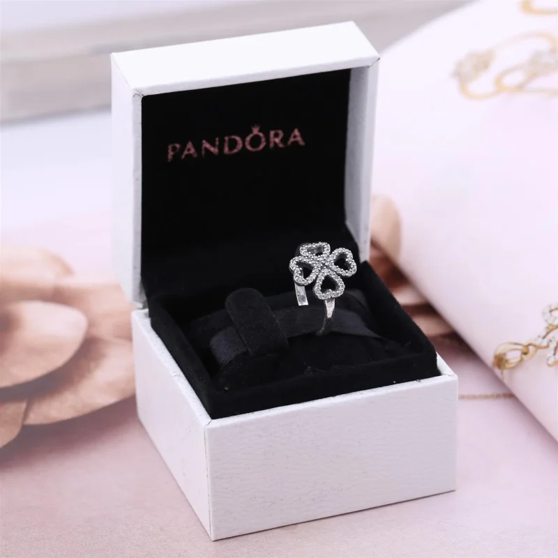 (immagine per) Anello Quadrifoglio - 190978CZ - Anelli | PANDORA - Visualizza 4