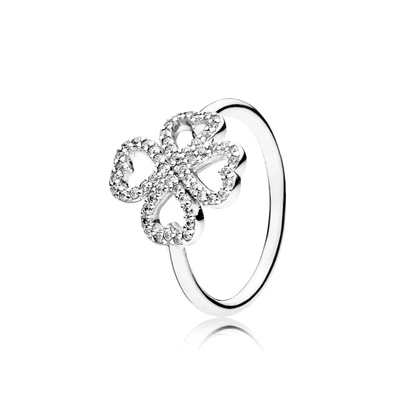(immagine per) Anello Quadrifoglio - 190978CZ - Anelli | PANDORA