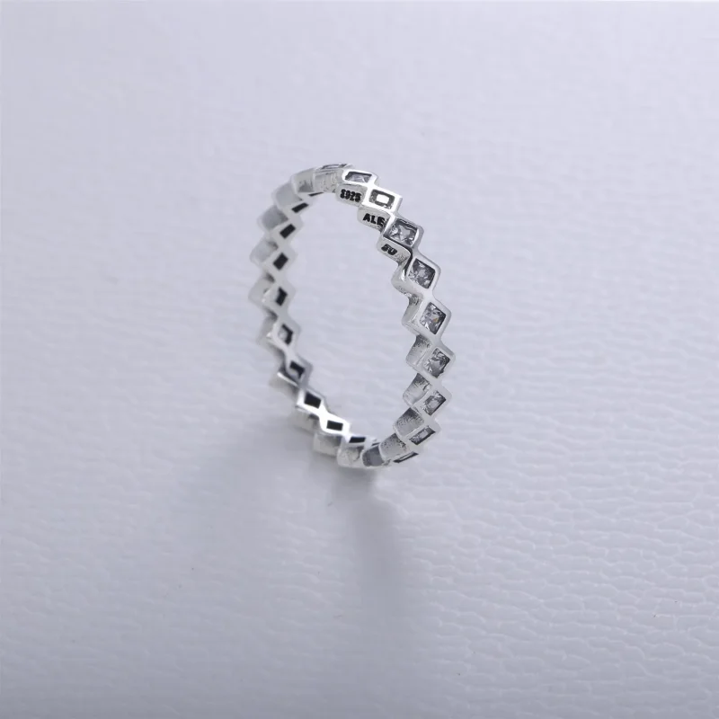 (immagine per) Anello Amore Moderno - 190944CZ - Anelli | PANDORA - Visualizza 2