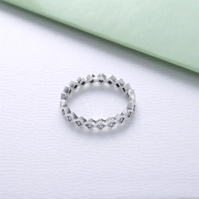 (immagine per) Anello Amore Moderno - 190944CZ - Anelli | PANDORA - Visualizza 3