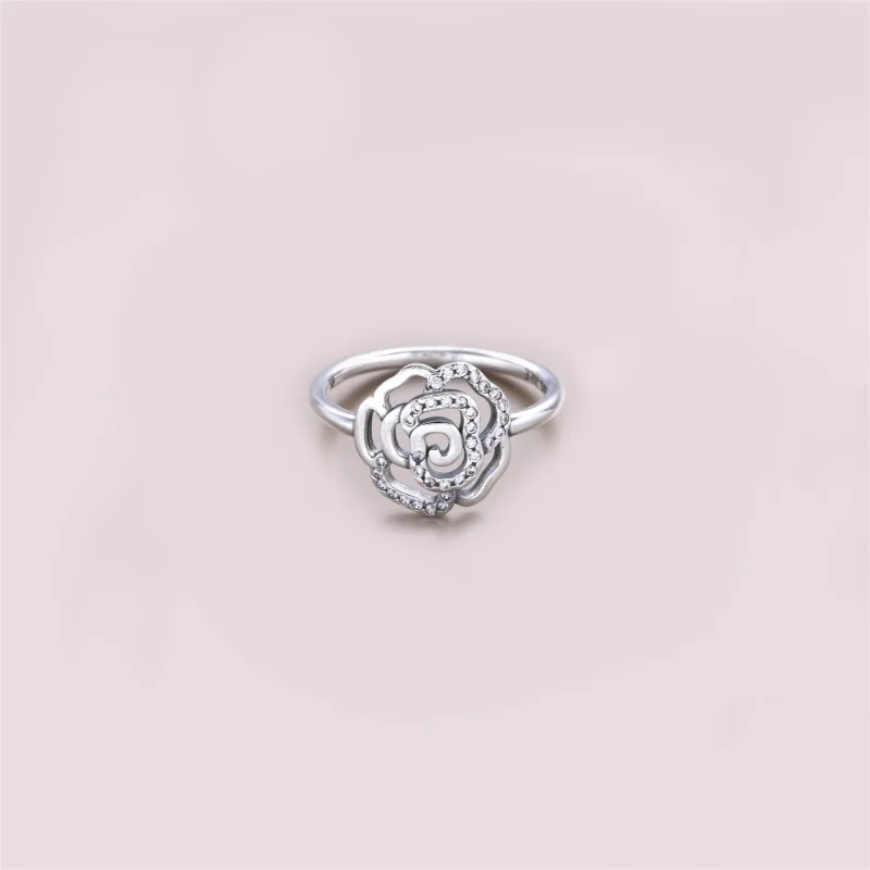 (immagine per) Anello Rose Preziosa - 190949CZ - Anelli | PANDORA - Visualizza 2