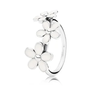 (immagine per) Anello con margherite bianche - 190900EN12 - Anelli | PANDORA