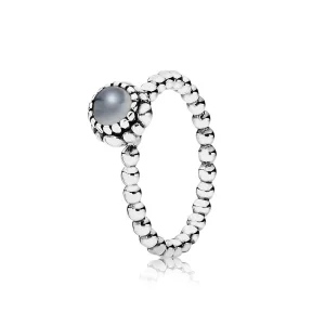 (immagine per) Anello con pietra natale Giugno pietra del mese - 190854MSG - Anelli | PANDORA