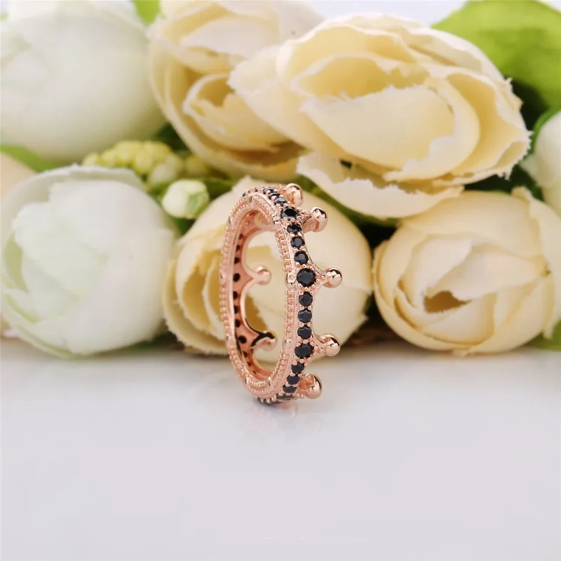 (immagine per) Anello Pandora Corona In Rose Gold - Visualizza 2